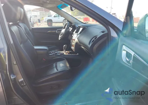 2015 Nissan Pathfinder Platinum из США, поврежденный, VIN 5N1AR2MMXFC722808